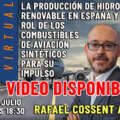 Ya está disponible el video de la charla de sostenibilidad “La producción de hidrógeno renovable en España y el rol de los combustibles de aviación sintéticos para su impulso”