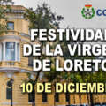 Celebración de la Virgen de Loreto el 10 de diciembre